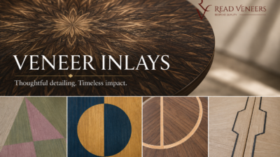 Veneer inlays