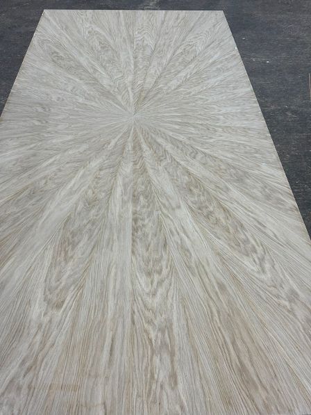 Oak starburst table top